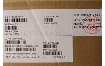 Lenovo 5CB1J15430 COVER FRU C_COVER_MGAL_WLAN_BK_ASSY
