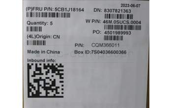 Lenovo 5CB1J18164 COVER C COVER ASM w/TP Slate grey 100WG4