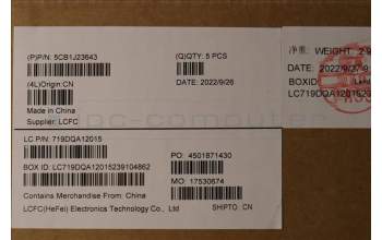 Lenovo 5CB1J23643 Tastatur inkl. Topcase ASM_EURO ENG L82UT SG