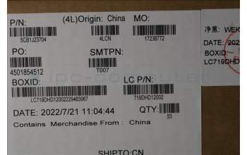 Lenovo 5CB1J23704 COVER Camera Privacy Shutter L 21EK