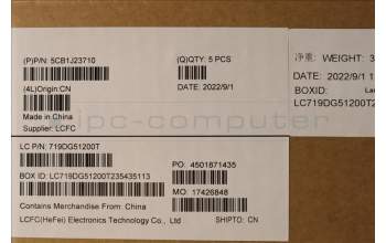 Lenovo 5CB1J23710 Tastatur inkl. Topcase ASM_ARA L21EK MGR