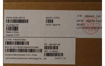 Lenovo 5CB1J23715 Tastatur inkl. Topcase ASM_CZE/SLK L21EK MGR