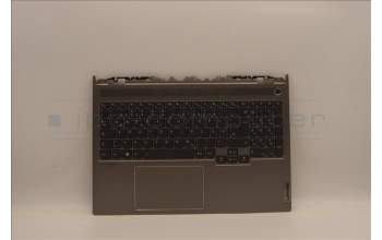 Lenovo 5CB1J23729 C-Cover with keyboard,German,Mineral Grey