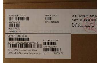 Lenovo 5CB1J23729 C-Cover with keyboard,German,Mineral Grey