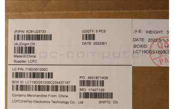 Lenovo 5CB1J23733 Tastatur inkl. Topcase ASM_HBW L21EK MGR