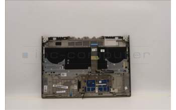 Lenovo 5CB1J23745 C-Abdeckung mit Tastatur, Skandinavien, Mineralgrau