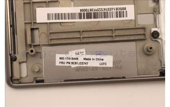 Lenovo 5CB1J23747 C-Cover with keyboard, Portuguese, Mineral Grey