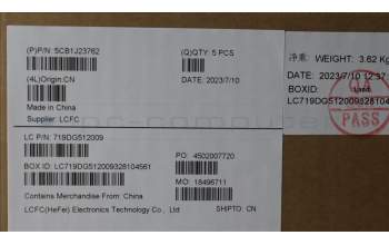 Lenovo 5CB1J23762 Tastatur inkl. Topcase ASM_THAI L21EK MGR