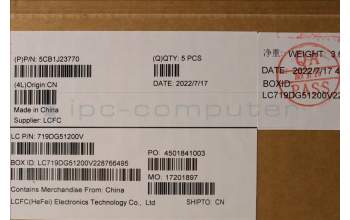 Lenovo 5CB1J23770 Tastatur inkl. Topcase ASM_LA SPA L21EK MGR