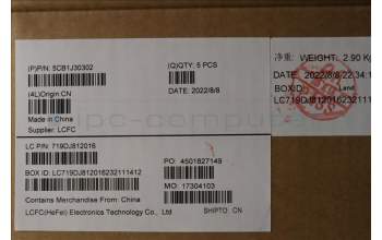 Lenovo 5CB1J30302 Tastatur inkl. Topcase ASM_FRA L82TK_UG