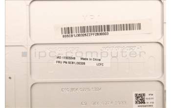 Lenovo 5CB1J30326 Tastatur inkl. Topcase ASM_USA ENGL82TK_UG