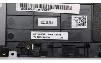 Lenovo 5CB1J30901 Tastatur inkl. Topcase ASM_TC L82UH FP BL