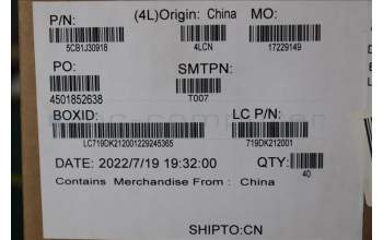 Lenovo 5CB1J30918 COVER Hinge Cover L82U9 CG