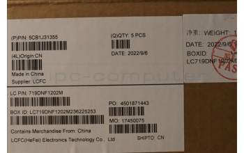 Lenovo 5CB1J31355 Tastatur inkl. Topcase ASM_FRA L82U9 CLGY