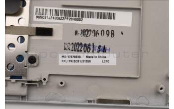 Lenovo 5CB1J31358 Tastatur inkl. Topcase deutsch L82U9 CLGY