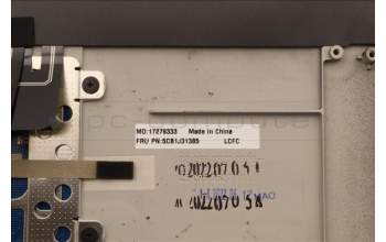 Lenovo 5CB1J31385 Tastatur inkl. Topcase ASM_ENG L82U9 SG