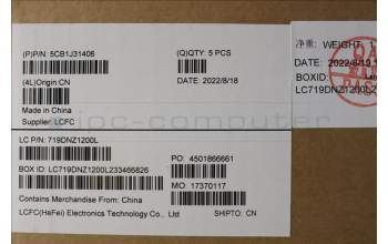 Lenovo 5CB1J31406 Tastatur inkl. Topcase ASM_TC L82U9 SG