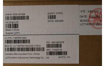 Lenovo 5CB1J31429 Tastatur inkl. Topcase ASM_JPN L82TD