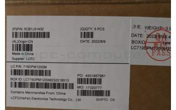 Lenovo 5CB1J31432 Tastatur inkl. Topcase ASM_NORDIC L82TD