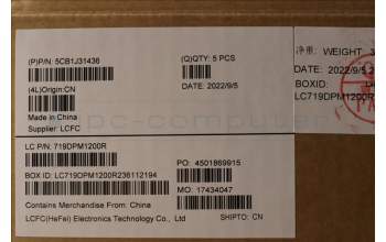 Lenovo 5CB1J31436 Tastatur inkl. Topcase spanisch L82TD