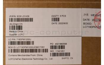 Lenovo 5CB1J31439 Tastatur inkl. Topcase ASM_THAI L82TD