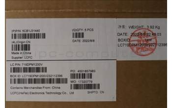 Lenovo 5CB1J31440 Tastatur inkl. Topcase ASM_TUR L82TD