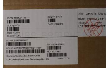 Lenovo 5CB1J31443 Tastatur inkl. Topcase ASM_USA ENG L82TD