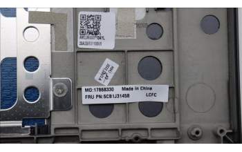 Lenovo 5CB1J31458 Tastatur inkl. Topcase ASM_EURO ENGL82UGOG_RGB