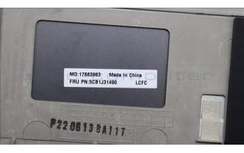 Lenovo 5CB1J31490 Tastatur inkl. Topcase ASM_EURO ENG L82UGOG_WH