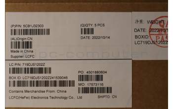 Lenovo 5CB1J32303 Tastatur inkl. Topcase ASM_NORDIC L82UG SG_WH