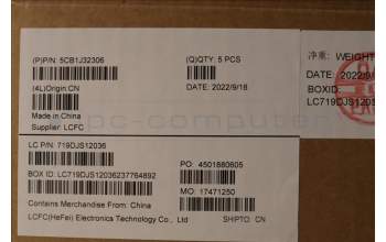 Lenovo 5CB1J32306 Tastatur inkl. Topcase ASM_UK L82UG SG_WH