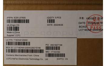 Lenovo 5CB1J37600 Tastatur inkl. Topcase ASM_UK L82V6 NFP_AB