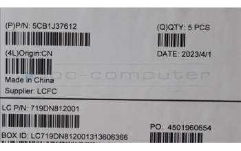 Lenovo 5CB1J37612 Tastatur inkl. Topcase deutsch L82V6 NFP_AB