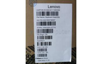 Lenovo 5CB1J37712 Tastatur inkl. Topcase ASM_NORDIC H 82VA GY