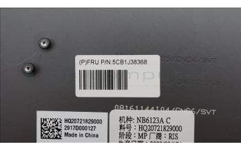 Lenovo 5CB1J38368 Tastatur inkl. Topcase ASM_ILD H21EL STGY_8HD