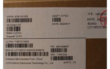 Lenovo 5CB1J51029 Tastatur inkl. Topcase ASM_NORDIC L82UU CG