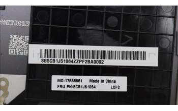 Lenovo 5CB1J51064 Tastatur inkl. Topcase ASM_RUS L82UU SG