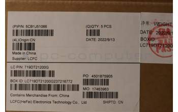 Lenovo 5CB1J51066 Tastatur inkl. Topcase spanisch L82UU SG
