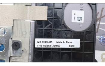 Lenovo 5CB1J51069 Tastatur inkl. Topcase ASM_THAI L82UU SG