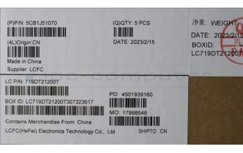 Lenovo 5CB1J51070 Tastatur inkl. Topcase ASM_TUR L82UU SG