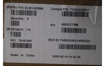 Lenovo 5CB1J52069 Tastatur inkl. TopcaseASM_EURO ENG C82VG FP CG