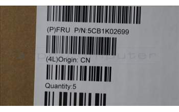 Lenovo 5CB1K02699 Tastatur inkl. Topcase ASM_ITA H82WUSTGY