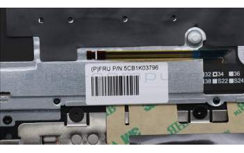 Lenovo 5CB1K03796 Tastatur inkl. Topcase ASM_POR H82WUSTGY