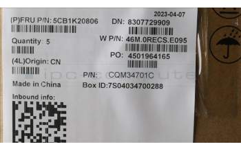 Lenovo 5CB1K20806 Tastatur inkl. Topcase ASM_BEL W82XX AG BL