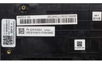 Lenovo 5CB1K20810 Tastatur inkl. Topcase ASM_EURO ENGW82XX AG BL