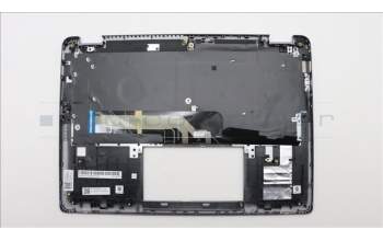 Lenovo 5CB1K20811 C-Cover with keyboard, Czech/Slovakian, Arctic Grey, Backlight