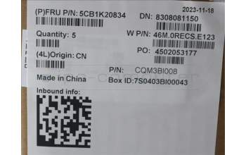 Lenovo 5CB1K20834 Tastatur inkl. Topcase ASM_HUN W82XX AG