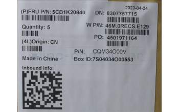 Lenovo 5CB1K20840 Tastatur inkl. Topcase ASM_EURO_ENG W82XX AG