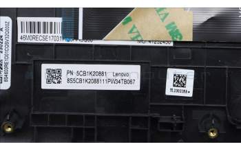 Lenovo 5CB1K20881 Tastatur inkl. Topcase ASM_ITA W82XX SB