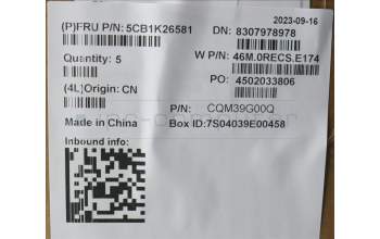 Lenovo 5CB1K26581 Tastatur inkl. Topcase ASM_POR W82XX SB